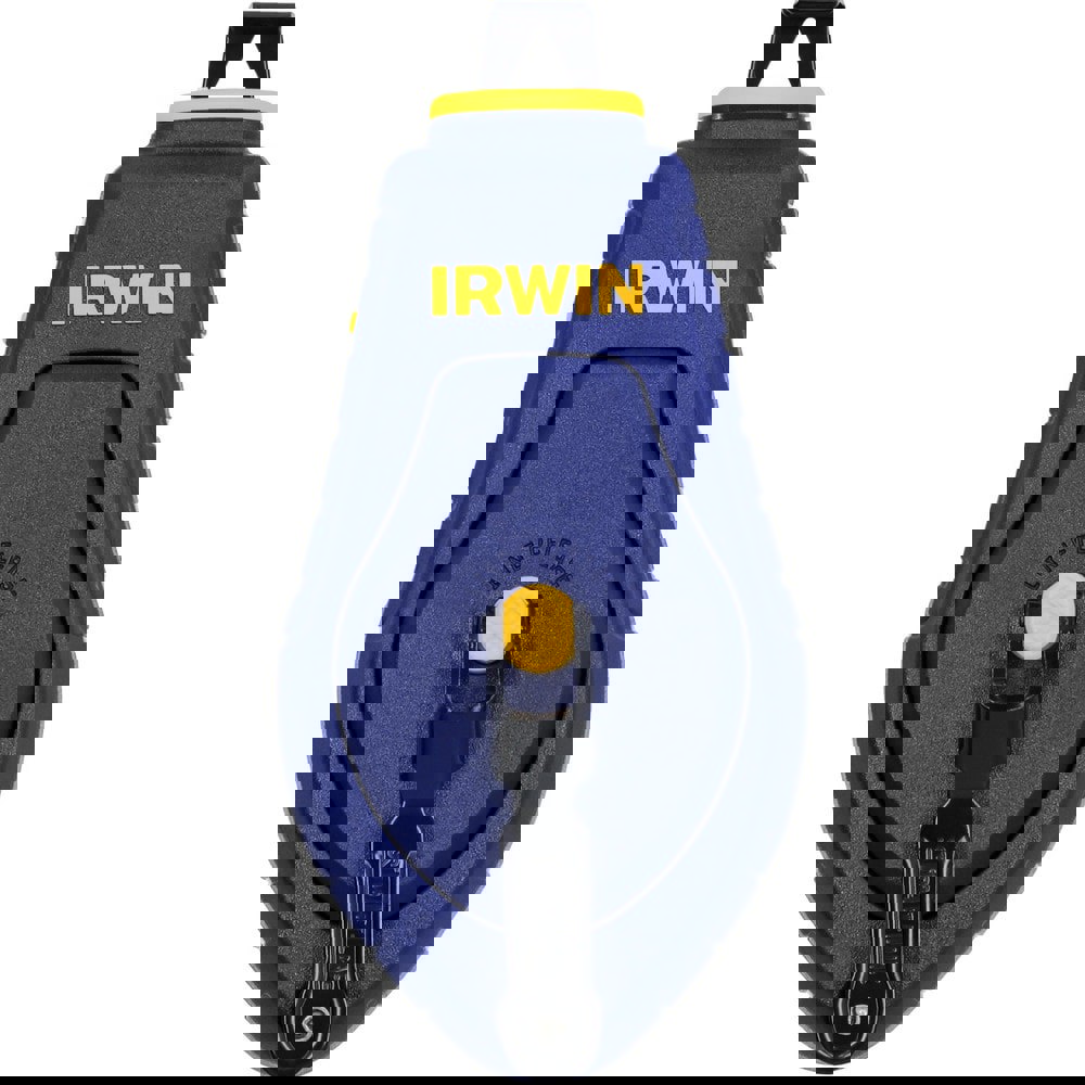 Chalk Line Reels; Type: Compact ; Line Length: 30ft ; Chalk Capacity: 1 ; Chalk Color: White ; Case Color: Blue ; Line Material: Polyester